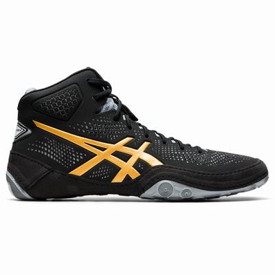 Asics Dan Gable Evo 2 - Miesten Painikengät - Mustat/Kultaiset